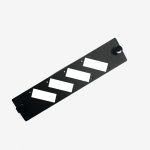Fiber Patch Panel Blank - 4 Port SC Duplex