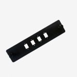 Fiber Patch Panel Blank - 4 Port SC Simplex