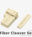 Fibline plastik cleaver seti; yan yana fiber kesici ve ince kaplama sıyırıcısı
