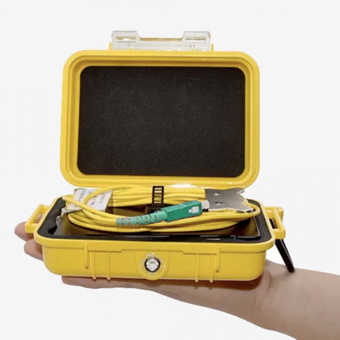 SCAPC-SCAPC-BX-1KMYLW-2.jpeg OTDR Test Kablosu - SC APC, SC APC 1KM - Görsel 1