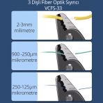 3 Dişli Fiber Optik Sıyırıcı  Pro V1 - Görsel 3
