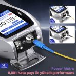 Fiber Optik Power Meter & Işık Kaynağı 5MW & RJ45  All-in-One - Görsel 3